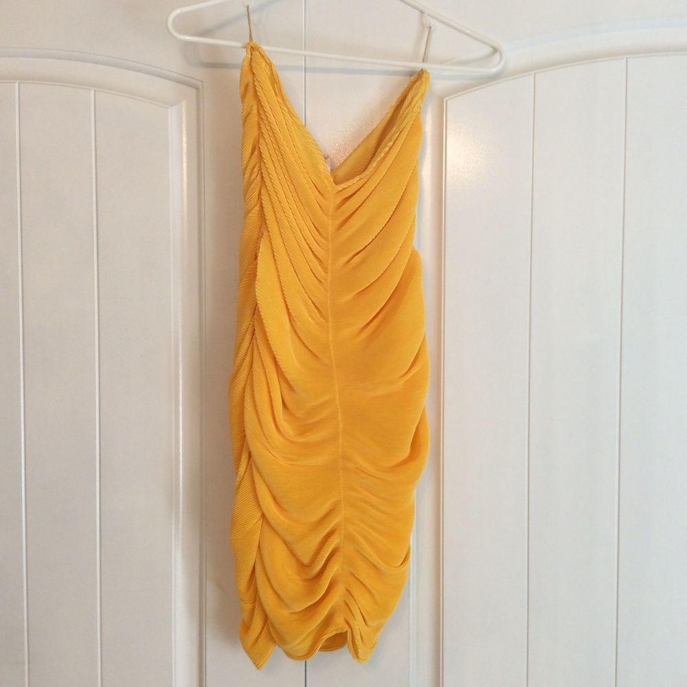Yellow Club Dress